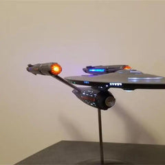 The Star Trek Enterprise metal model - From Galaxies to Genesis