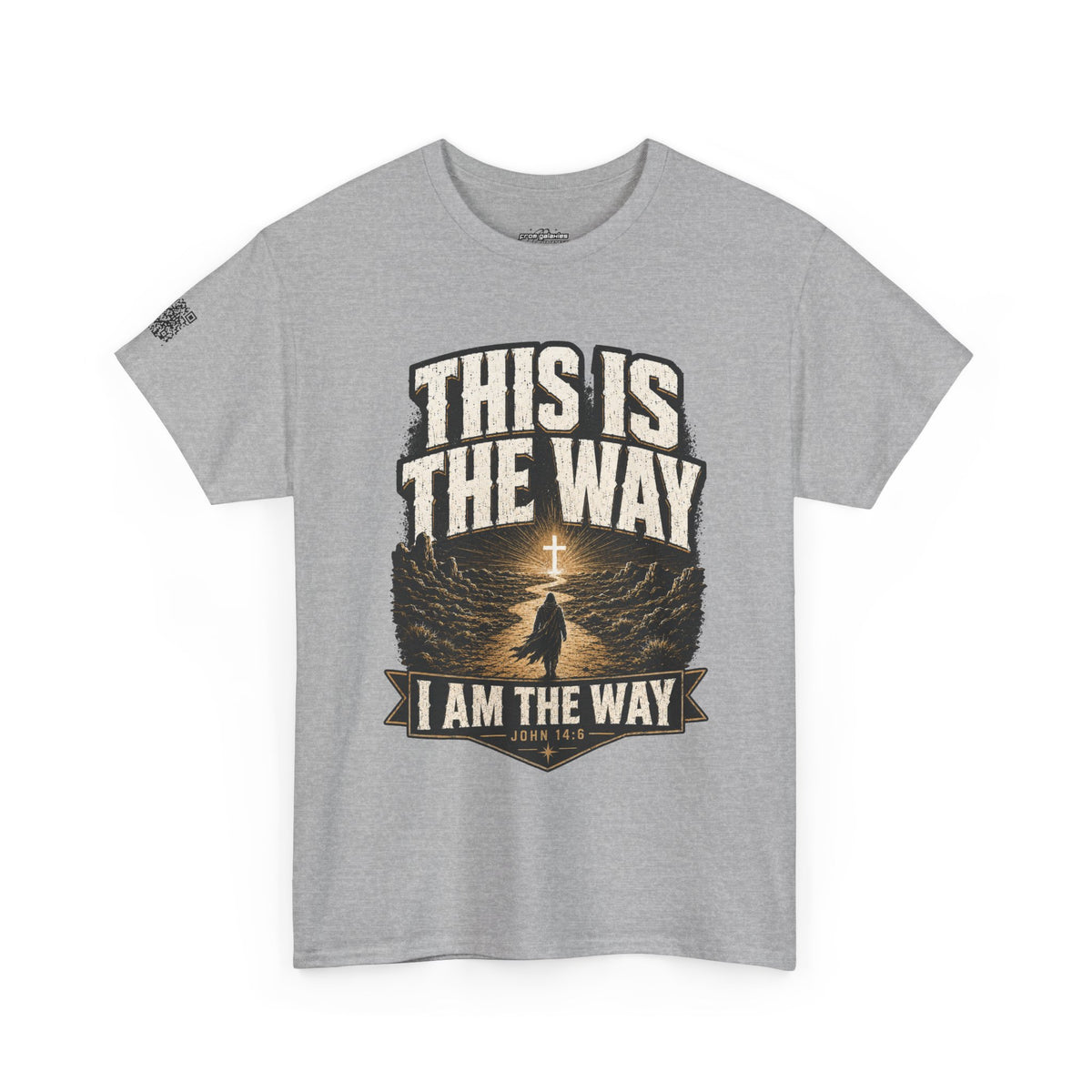 This Is The Way Christian Sci-Fi Tee-Grey