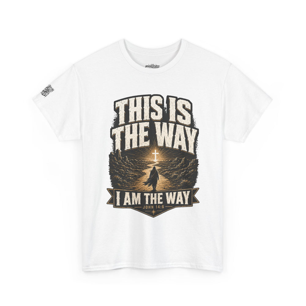 This Is The Way Christian Sci-Fi Tee-White