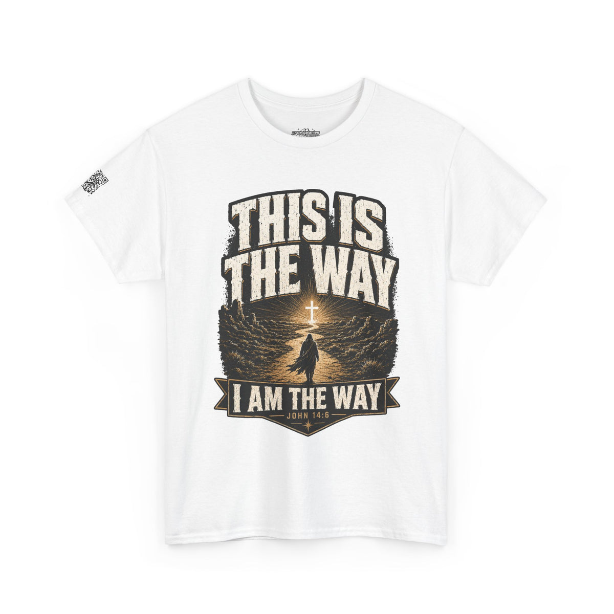 This Is The Way Christian Sci-Fi Tee-White