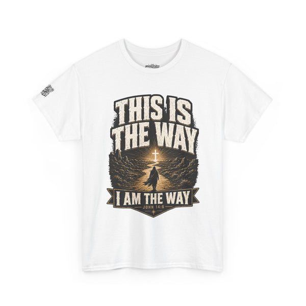 This Is The Way Christian Sci-Fi Tee-White