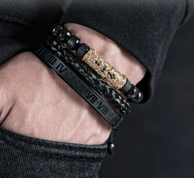 Roman Style Bracelet - From Galaxies to Genesis