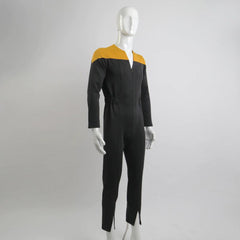 Star Trek Cosplay Costume Command Gold/ Yellow Uniform Jumpsuit - From Galaxies to Genesis