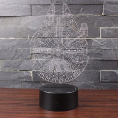 Millennium Falcon Shaped Night Light - From Galaxies to Genesis