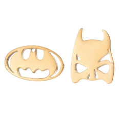 Batman Stainless Steel Earrings AliDropship