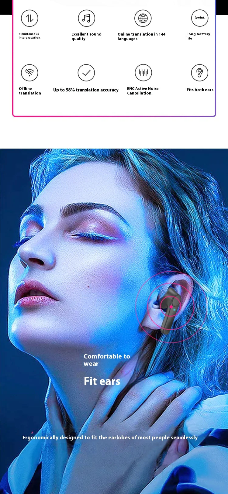 Universal Translator Earbuds