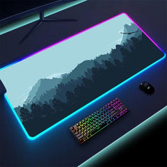 Gaming Desk Pad - From Galaxies to Genesis