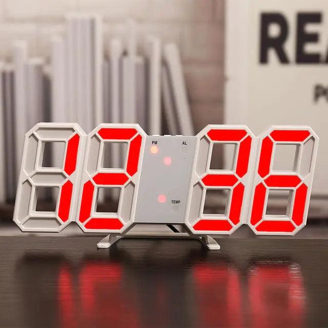 LED Digital Wall Clock - From Galaxies to Genesis