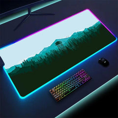 Gaming Desk Pad - From Galaxies to Genesis