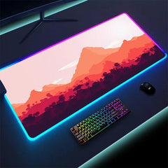 Gaming Desk Pad - From Galaxies to Genesis