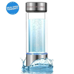 Hydrogen Water Bottle - From Galaxies to Genesis