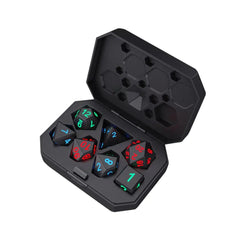 Gaming LED Dice Set - From Galaxies to Genesis