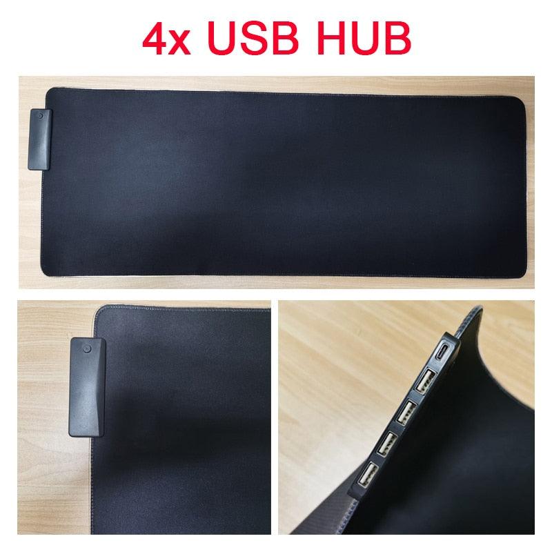 RGB Mouse Pad with Cable - From Galaxies to Genesis