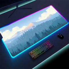 Gaming Desk Pad - From Galaxies to Genesis