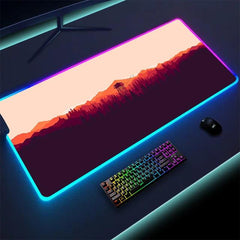 Gaming Desk Pad - From Galaxies to Genesis